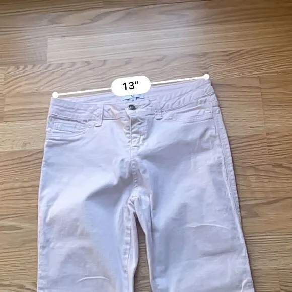 Cello Jeans Womens Skinny Jeans size 9 Juniors Bliss Pink Denim Stretch zipper - Picture 6 of 7